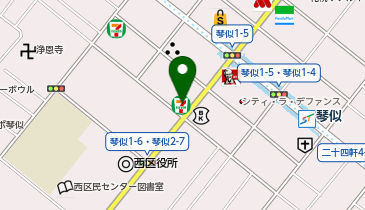 個別指導Axis 琴似校の地図画像