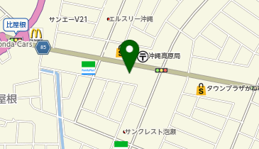 個別指導Axis 泡瀬校の地図画像