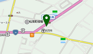 個別指導Axis 松茂校の地図画像