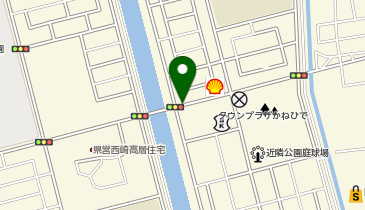 個別指導Axis 西崎校の地図画像