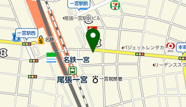 個別指導Axis 一宮駅前校の地図画像