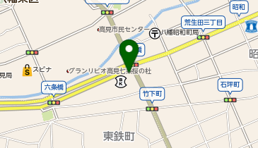 個別指導Axis 高見七条校の地図画像