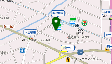 個別指導Axis 原校の地図画像