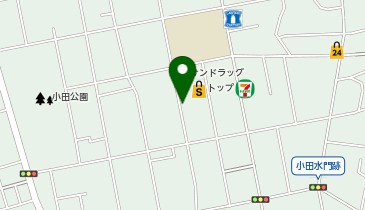 個別指導Axis 小田校の地図画像