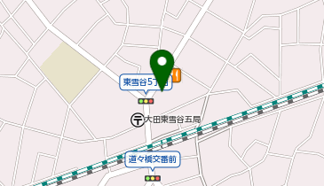 個別指導Axis 上池台校の地図画像