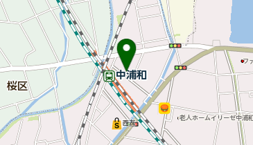 個別指導Axis 中浦和駅前校の地図画像