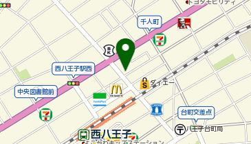 個別指導Axis 西八王子校の地図画像