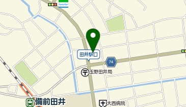 個別指導Axis 玉野田井校の地図画像