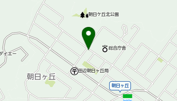個別指導Axis 田辺校の地図画像