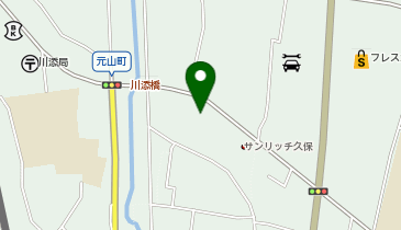 個別指導Axis 川添校の地図画像