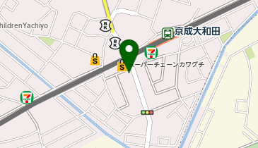 個別指導Axis 京成大和田校の地図画像