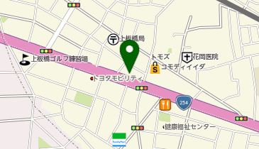 カラオケBanBan上板橋店の地図画像