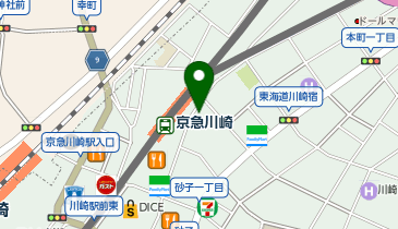 カラオケBanBan川崎銀柳街2号店の地図画像