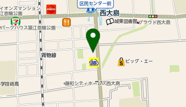 カラオケALL西大島店の地図画像