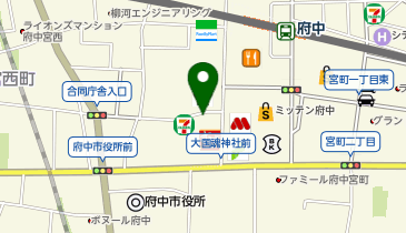 カラオケBanBan府中2号店の地図画像