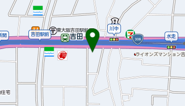 カラオケBanBan東大阪店の地図画像