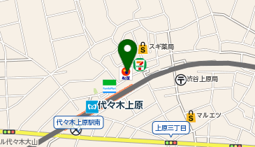 カラオケBanBan代々木上原店の地図画像