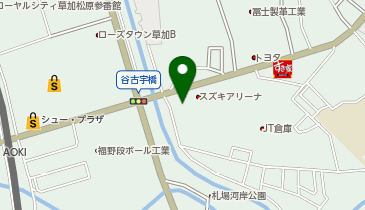 カラオケBanBan草加店の地図画像