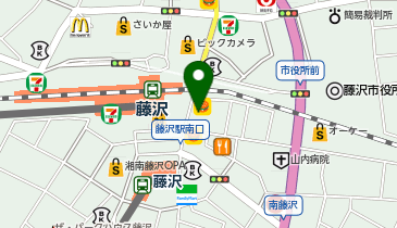 カラオケBanBan藤沢駅南口店の地図画像