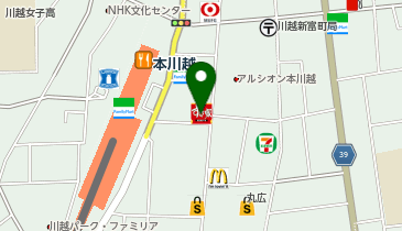 カラオケBanBan川越店の地図画像