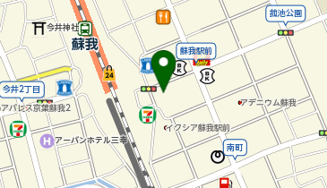 カラオケBanBan蘇我駅前店の地図画像