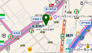 カラオケBanBan神戸駅前店の地図画像