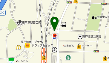 カラオケBanBan東戸塚店の地図画像