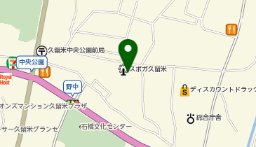 カラオケBanBanスポガ久留米店の地図画像