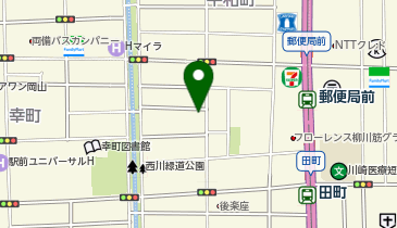 カラオケBanBan岡山田町店の地図画像