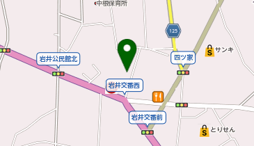 カラオケBanBan坂東岩井店の地図画像