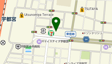カラオケBanBan宇都宮駅東口店の地図画像