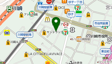 カラオケBanBan川崎銀柳街店の地図画像
