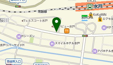 カラオケBanBan水戸駅南口店の地図画像