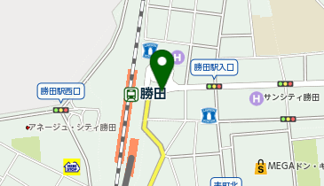 カラオケBanBan勝田駅前店の地図画像