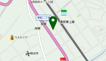 カラオケALL川越岸町店の地図画像