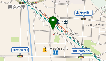カラオケALL北戸田店の地図画像