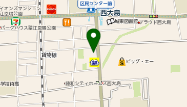 カラオケALL西大島店の地図画像
