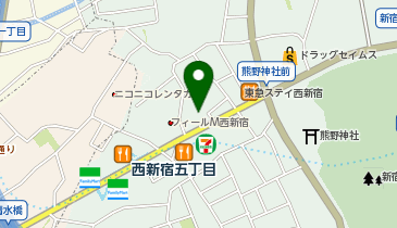カラオケALL西新宿店の地図画像