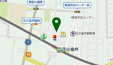 カラオケALL花小金井店の地図画像