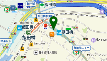 カラオケALL飯田橋店の地図画像