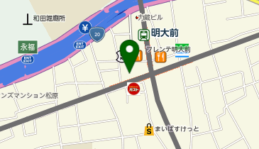カラオケBanBan明大前駅前店の地図画像