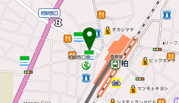 カラオケBanBan柏駅西口店の地図画像