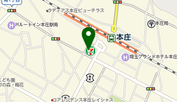 うえすとらんど本庄店の地図画像