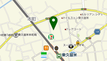 カラオケALL東久留米店の地図画像