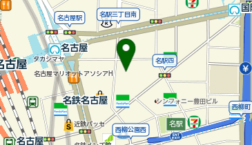 カラオケBanBan名駅4丁目店の地図画像