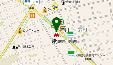カラオケALL千川店の地図画像