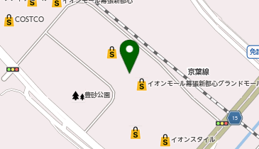 スケッチャーズ幕張新都店の地図画像