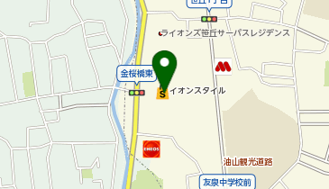 アスビー 笹丘店の地図画像