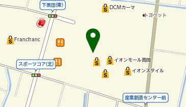 アスビー イオンモール高岡店の地図画像