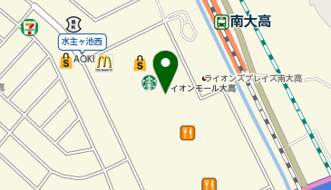 アスビー イオンモール大高店の地図画像